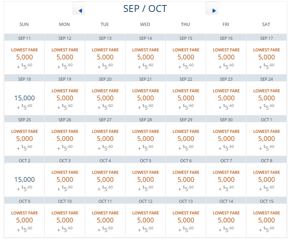 Delta Award Sale: Flights as Low as 5000 Miles - View from